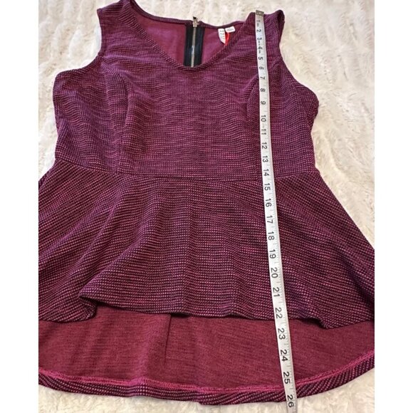 ELLE 2-pc. Sleeveless Blouse Midi Pencil Skirt Set Check Pattern Women's Size M - Picture 13 of 16